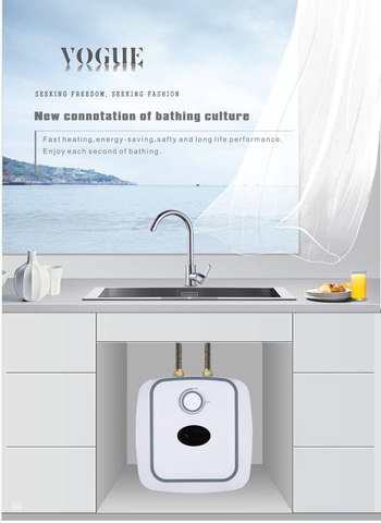kitchen room biuld-in electric water heater