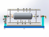 High pressure leak detector