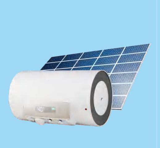 Solar energy electric water heater