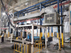Water Heater Inner Enamel Curing Furnace Conveyor Suspension Line
